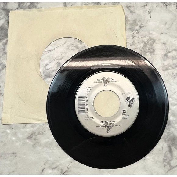 Eric Clapton Pretending / Before You Acuse Me 45 RPM Rock Duck Records - Picture 3 of 6